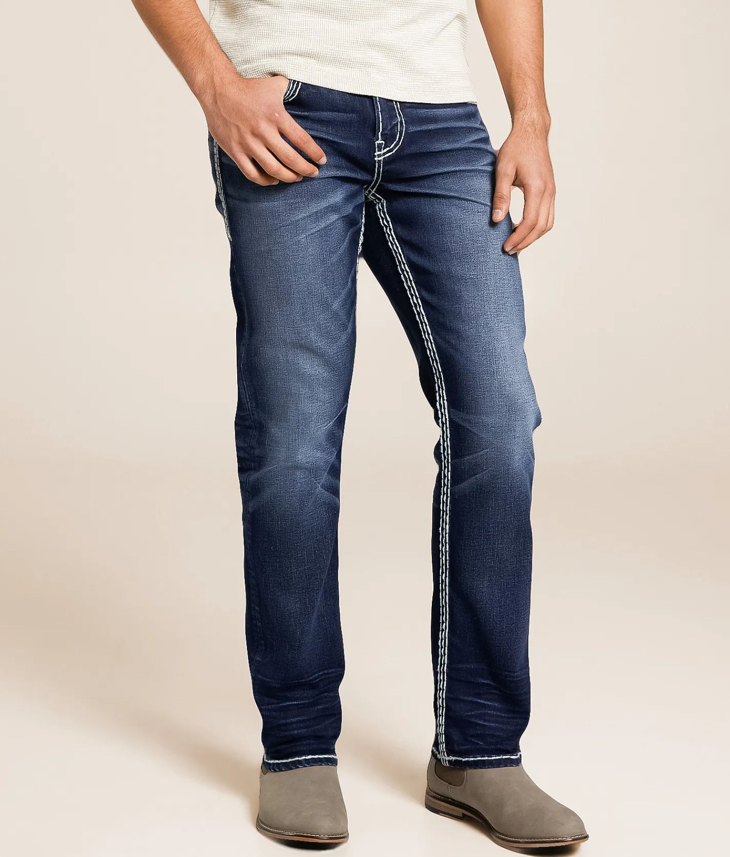Jeans | Ace High King Straight Stretch Jean Chase