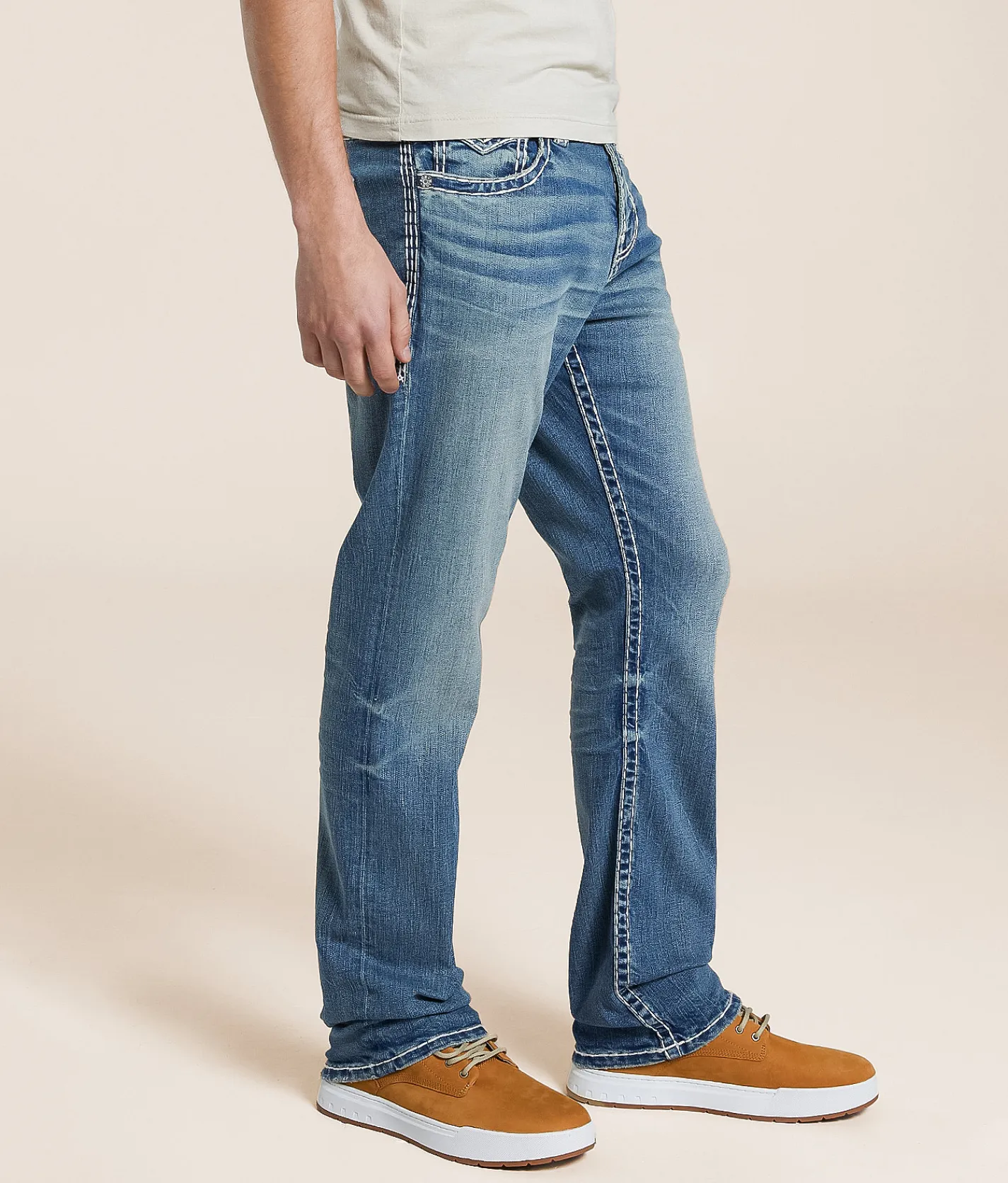 Bottoms|Jeans | Ace High King Straight Stretch Jean Hold Em