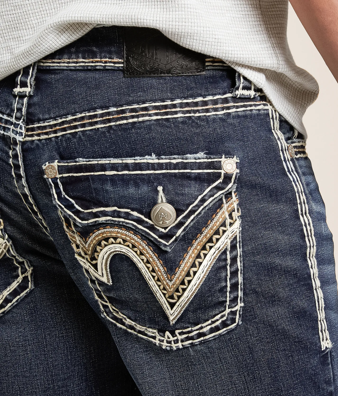 Bottoms|Jeans | Ace High King Straight Stretch Jean Palace