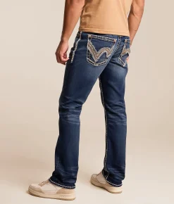 Bottoms|Jeans | Ace High King Straight Stretch Jean Game Point