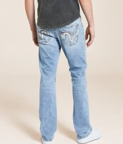 Bottoms | Ace High King Straight Stretch Jean Euchre