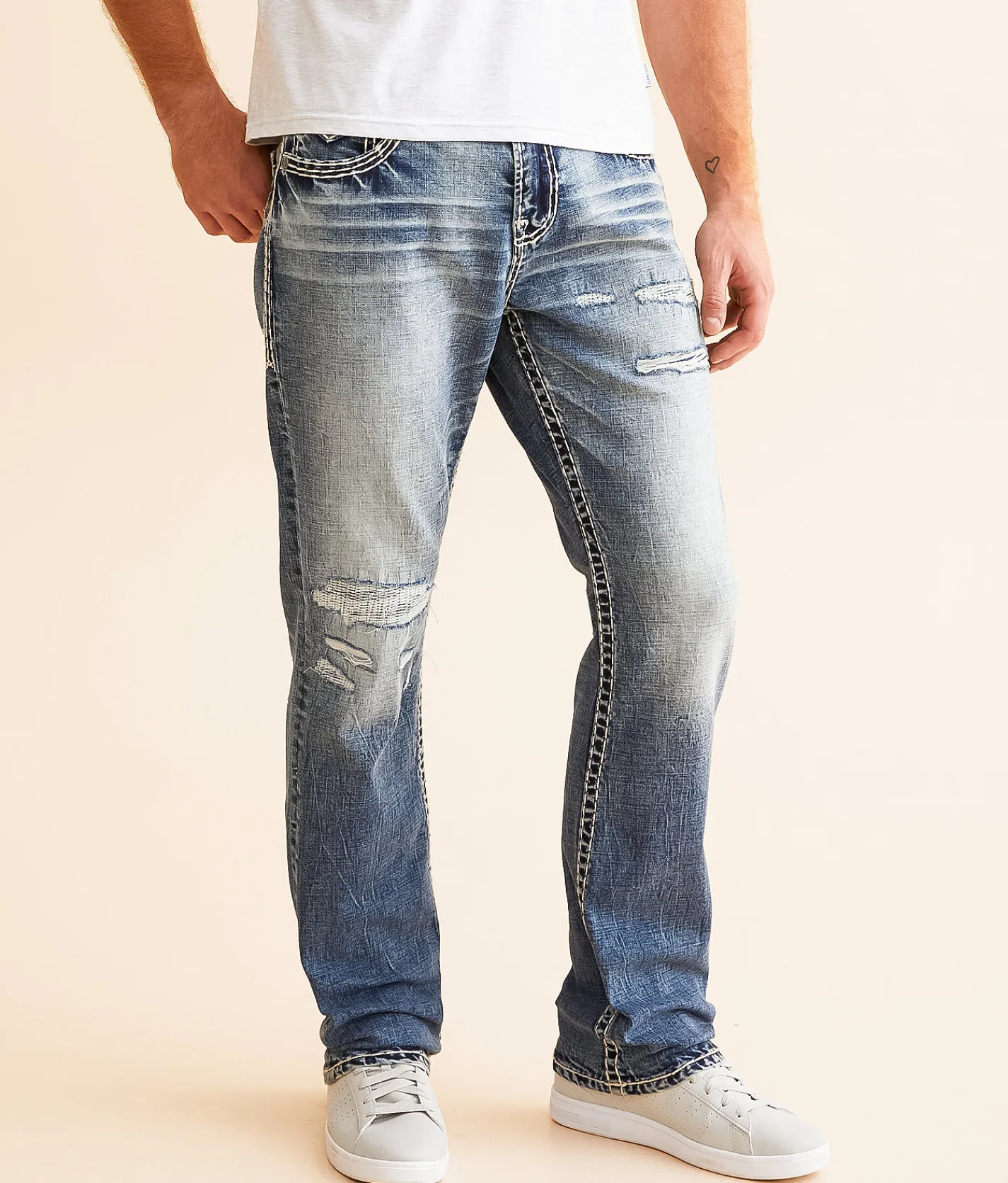 Bottoms|Jeans | Ace High King Straight Stretch Jean Rummy