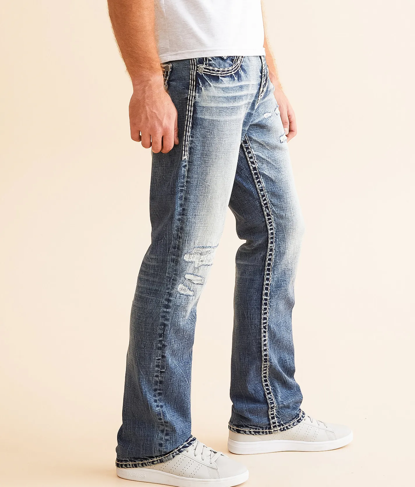 Bottoms|Jeans | Ace High King Straight Stretch Jean Rummy