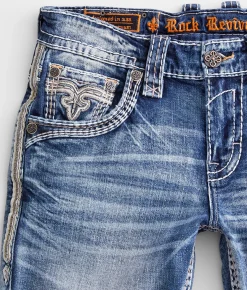 Rock Revival Jeans|Bottoms | Rock Revival Kinslee Slim Straight Stretch Jean Kinslee SJ203