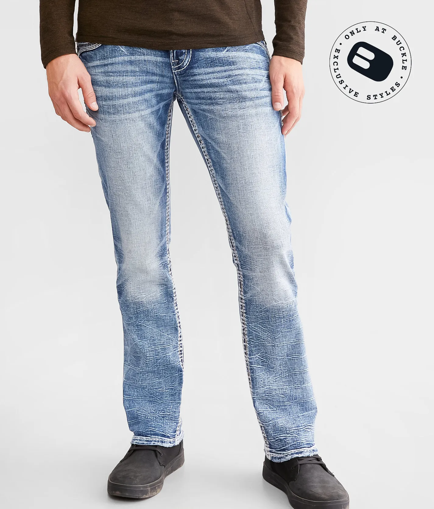 Rock Revival Jeans|Bottoms | Rock Revival Kinslee Slim Straight Stretch Jean Kinslee SJ203