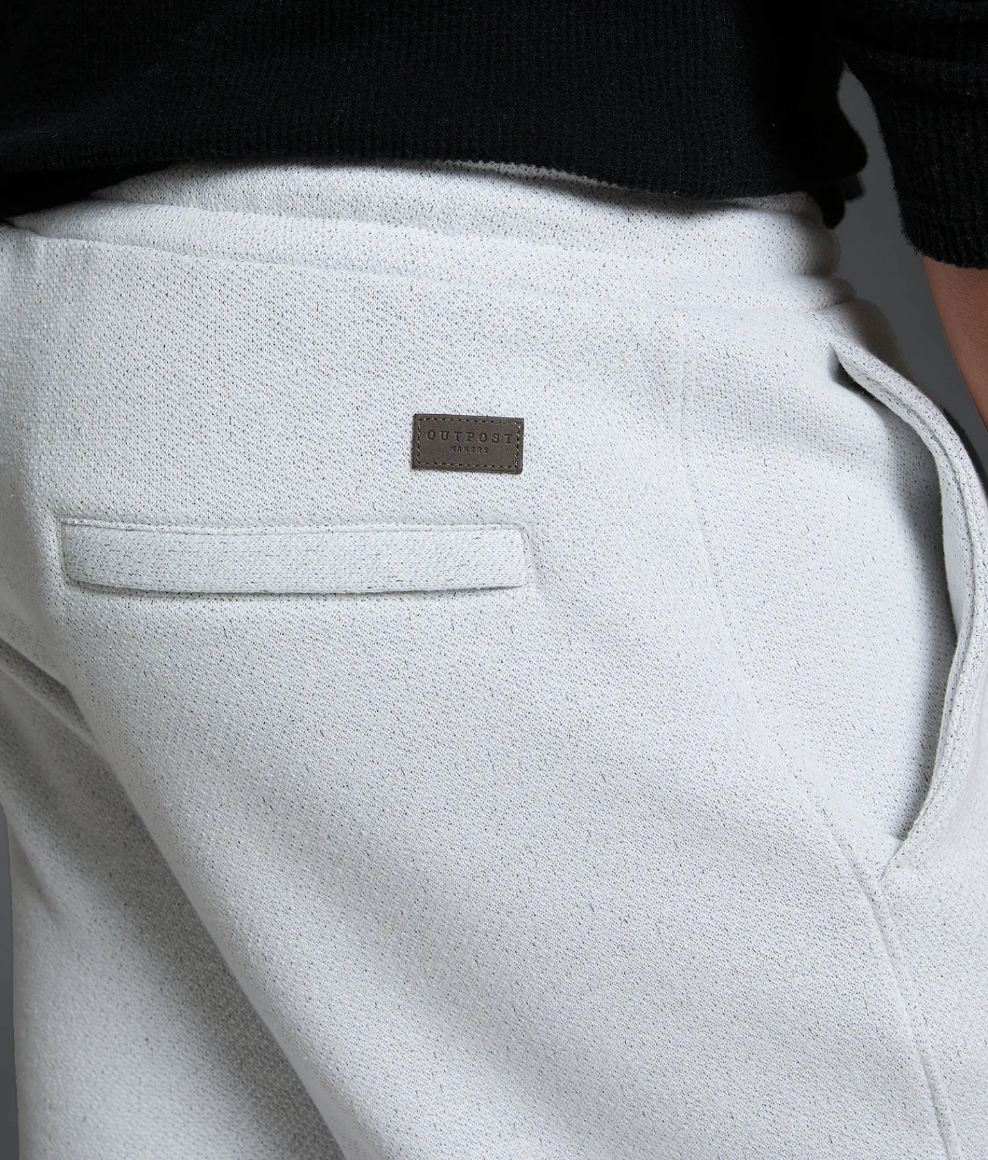 Outpost Makers Knit Joggers White Grey Sale