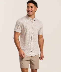 Tops | J.B. Holt Knit Performance Shirt Brown Beige