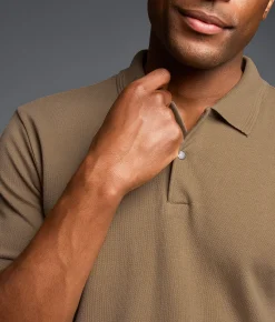 Tops | Outpost Makers Knit Polo Timberwolf