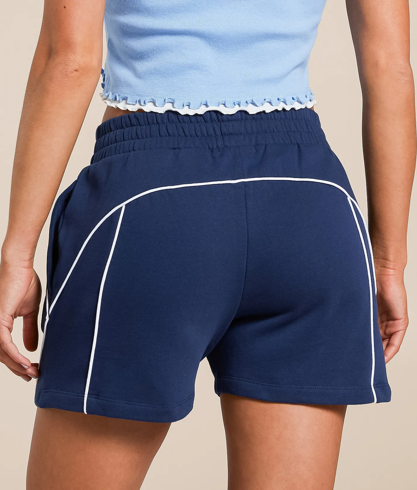 Shorts | FITZ + EDDI Knit Short Mood Indigo