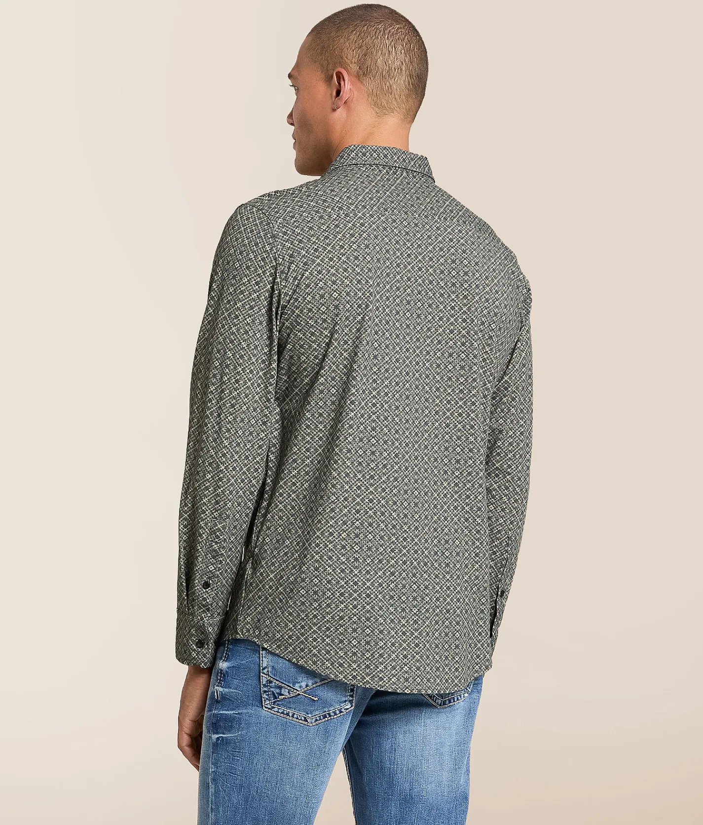 Tops | J.B. Holt Knit Standard Performance Shirt Grey Tan