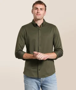 Tops | J.B. Holt Knit Standard Performance Stretch Shirt Deep Depths