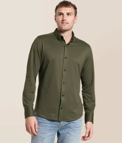 Tops | J.B. Holt Knit Standard Performance Stretch Shirt Deep Depths