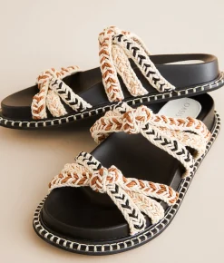 Oasis Society Knotted Sandal Black Hot