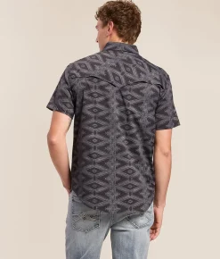 Rock & Roll Denim Koe TEK Performance Stretch Shirt Charcoal Online