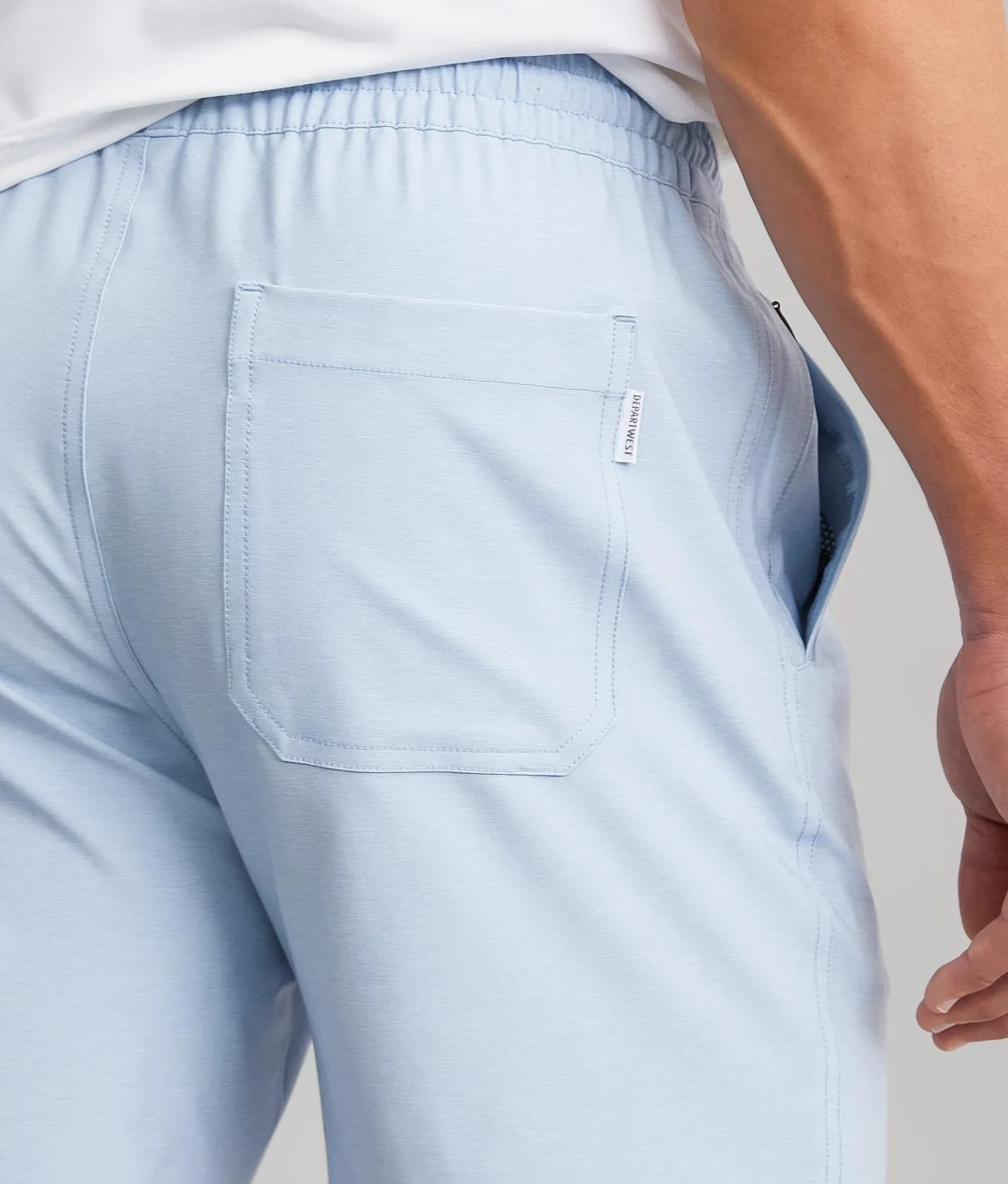 Departwest Kole Stretch Walkshort Light Blue