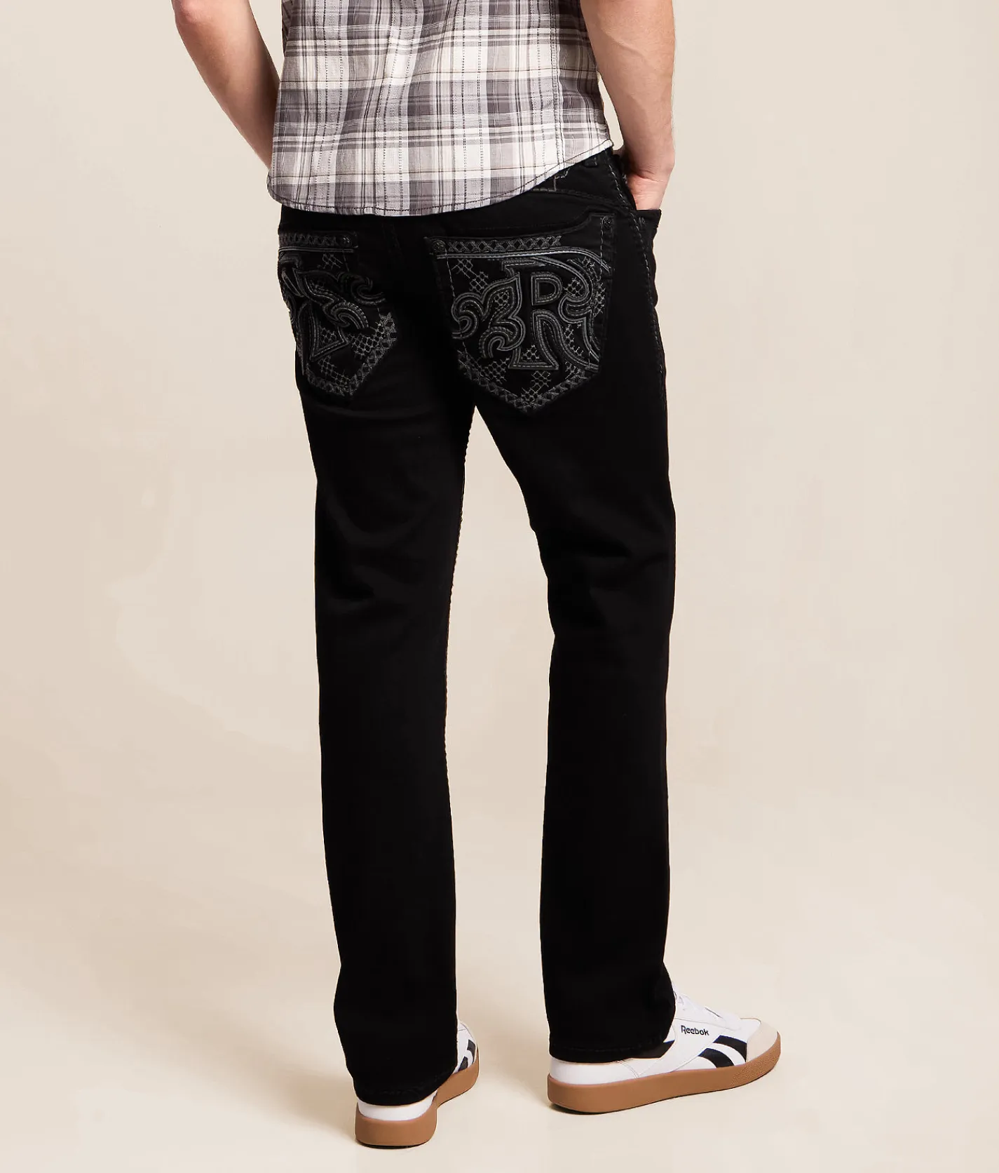 Rock Revival Krason Straight Stretch Jean Krason J201 Outlet