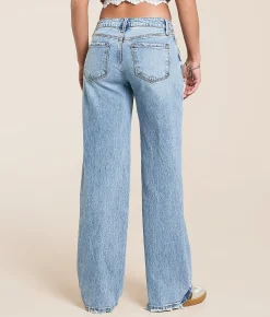 Jeans|Bottoms | VERVET by Flying Monkey Kris Baggy Low Rise Stretch Jean Glorious Radiance