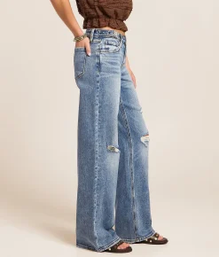 Bottoms | VERVET by Flying Monkey Kris Baggy Low Rise Stretch Jean Nifty