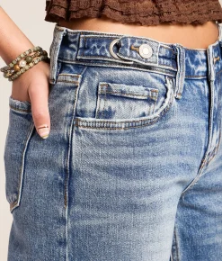 Bottoms | VERVET by Flying Monkey Kris Baggy Low Rise Stretch Jean Nifty