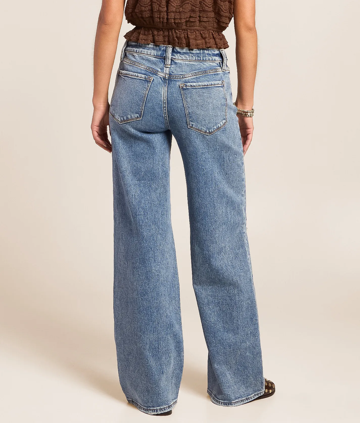 VERVET by Flying Monkey Kris Baggy Low Rise Stretch Jean Nifty Online