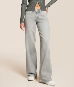 VERVET by Flying Monkey Kris Baggy Low Rise Stretch Jean Beaming New