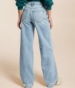 Jeans|Bottoms | VERVET by Flying Monkey Kris Baggy Wide Leg Jean Jubilant