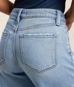 VERVET by Flying Monkey Kris Baggy Wide Leg Stretch Jean Energetic Discount