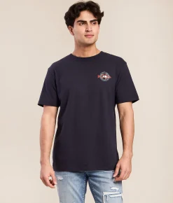 Salty Crew Kritter Stamp T-Shirt Navy Clearance