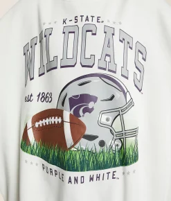 Gameday SOCIAL® K-State Wildcats Pullover White Discount