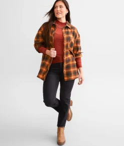 KanCan Signature Kurvy High Rise Cropped Straight Jean Stacey Hot