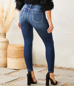 Jeans|Bottoms | KanCan Signature Kurvy Mid-Rise Ankle Skinny Jean Julia
