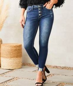 Jeans|Bottoms | KanCan Signature Kurvy Mid-Rise Ankle Skinny Jean Julia