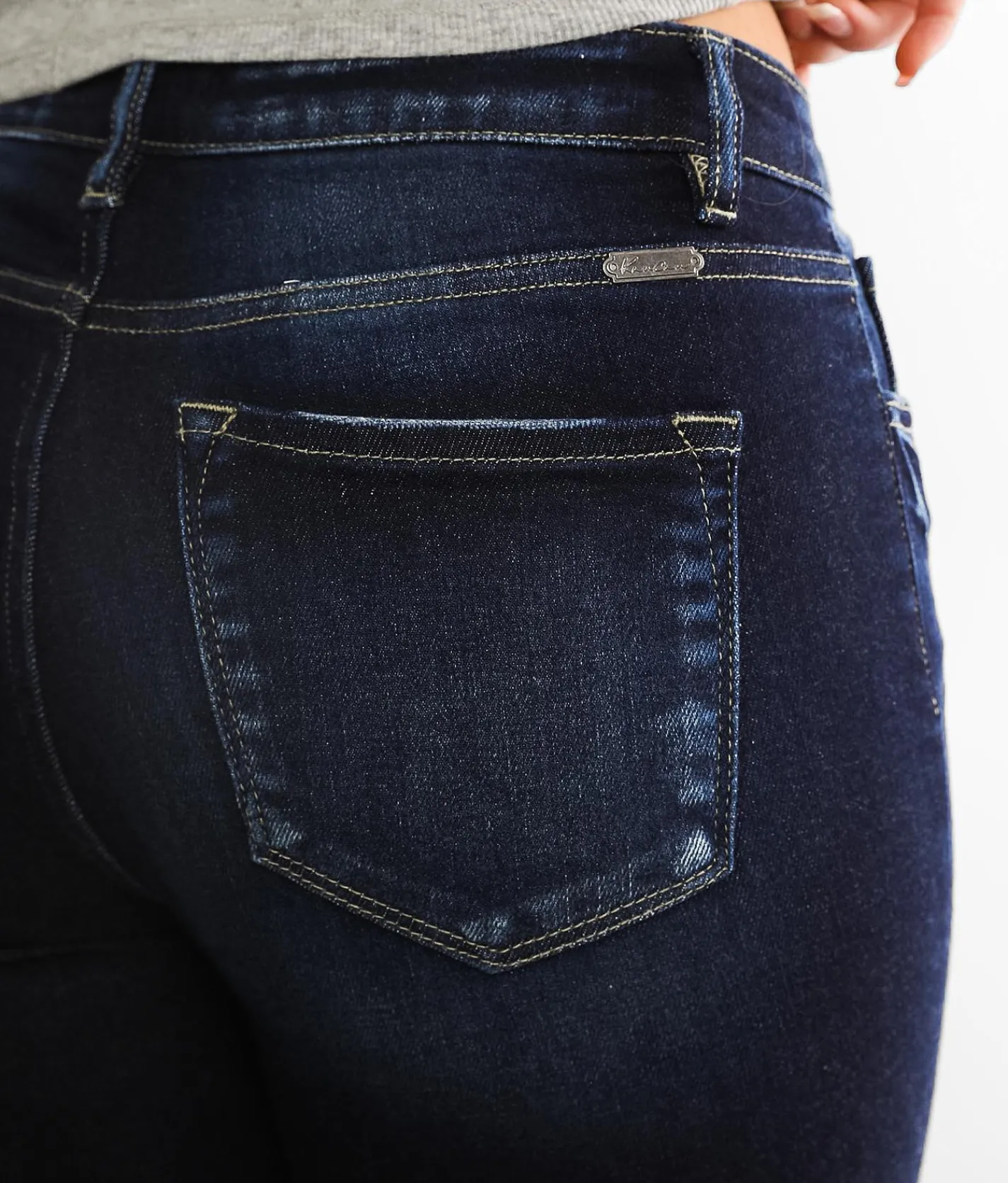 KanCan Signature Kurvy Mid-Rise Ankle Skinny Jean Jasmin Sale