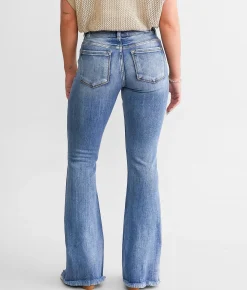 Jeans|Bottoms | KanCan Signature Kurvy Mid-Rise Flare Stretch Jean Sandy