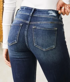 KanCan Signature Kurvy Mid-Rise Skinny Stretch Jean Brenna