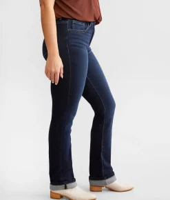 KanCan Signature Kurvy Mid-Rise Straight Stretch Jean Harlow Best