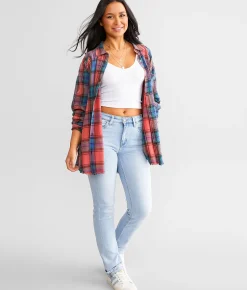 Jeans|Bottoms | KanCan Signature Kurvy Mid-Rise Straight Stretch Jean Hannah