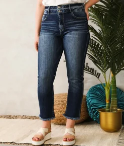 KanCan Signature Kurvy Ultra High Ankle Straight Jean Tessa Best