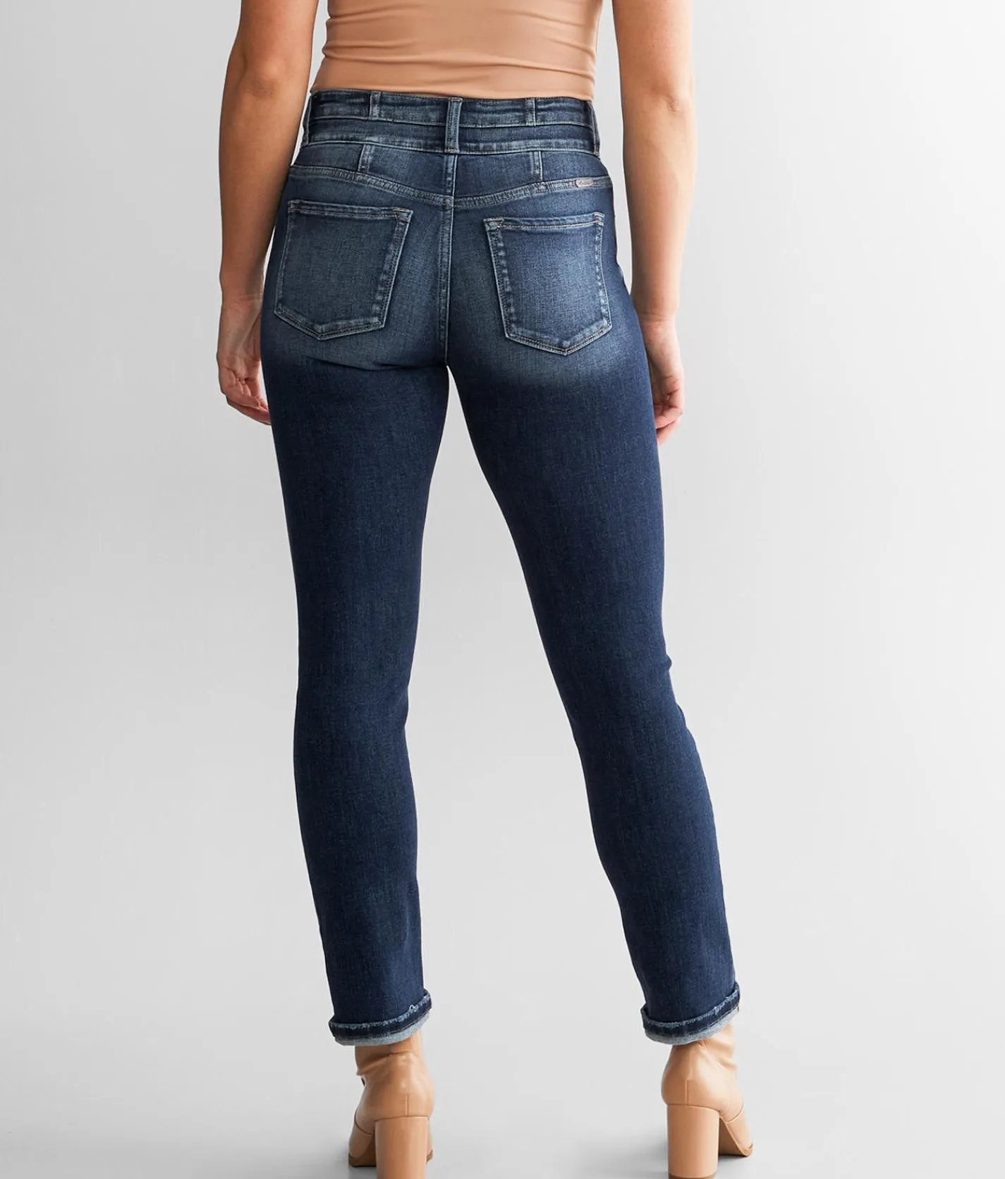 KanCan Signature Kurvy Ultra High Straight Jean Ivy Clearance