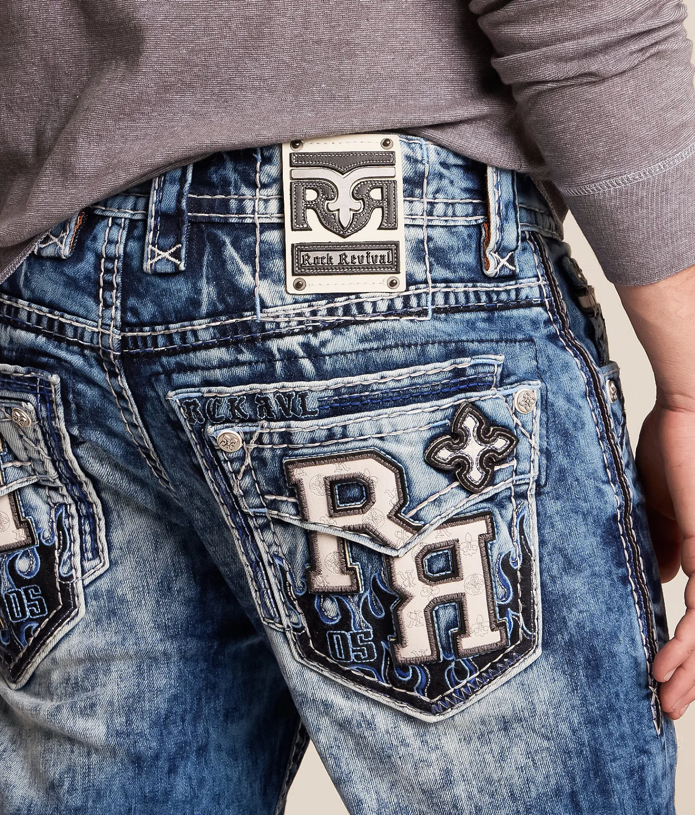 Rock Revival Jeans|Bottoms | Rock Revival Kylden Straight Stretch Jean Kylden J200