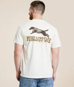 Graphic T-Shirts | Fieldstone Lab Camo Vest T-Shirt Ivory