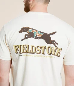 Graphic T-Shirts | Fieldstone Lab Camo Vest T-Shirt Ivory