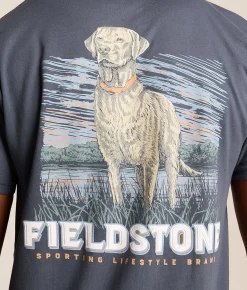 Fieldstone Lab Marsh Stand T-Shirt Stratified Sea Online