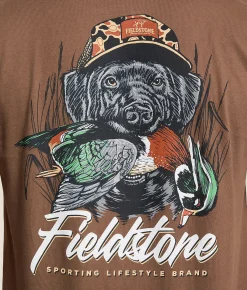 Graphic T-Shirts | Fieldstone Lab Woodie T-Shirt Rain Drum