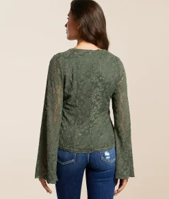 Willow & Root Lace Top Thyme New