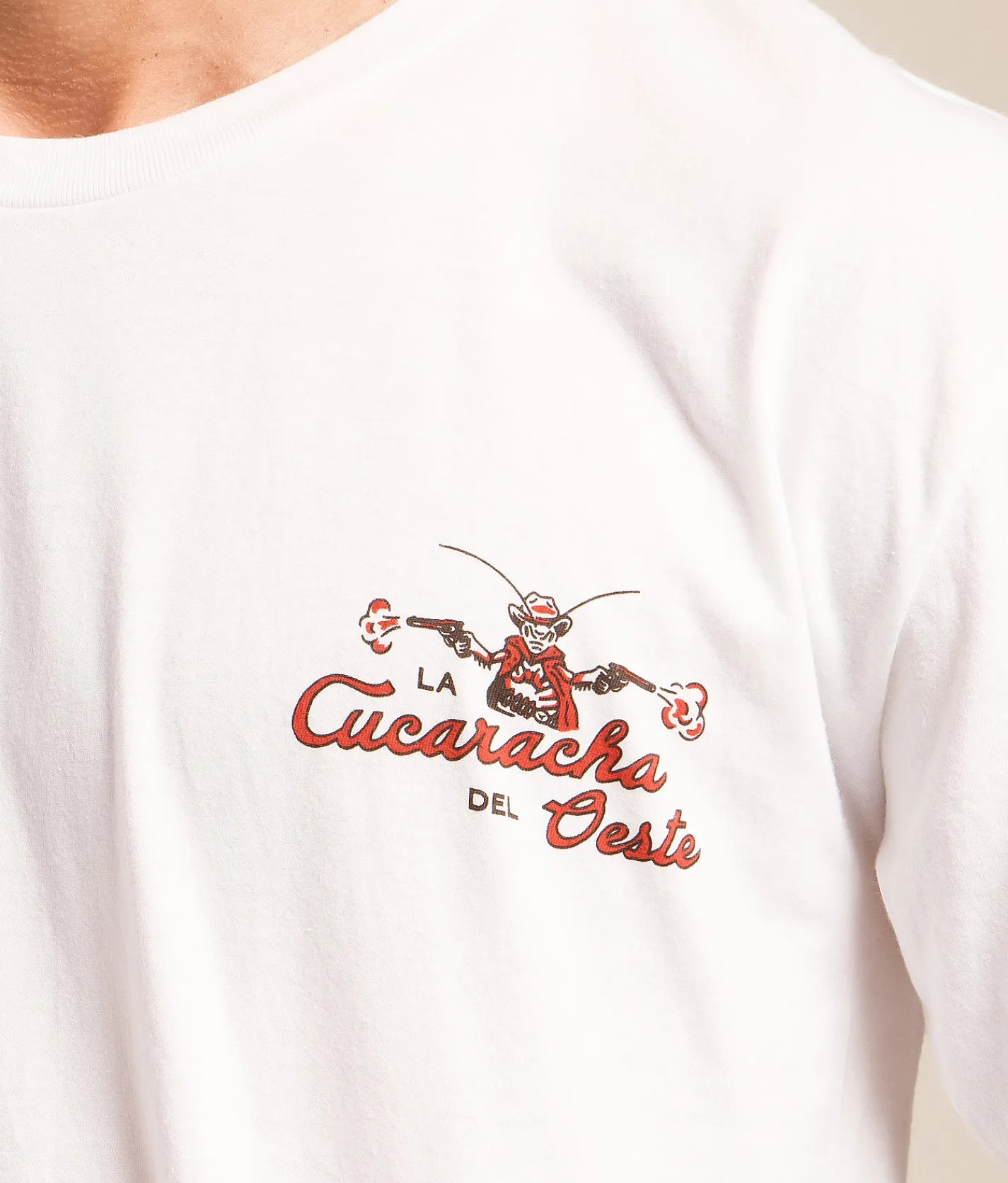 Sendero Provisions Co. La Cucaracha T-Shirt Vintage White Discount