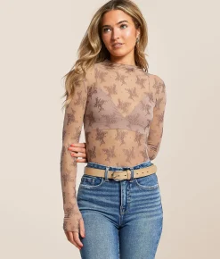 Free People Lady Lux Layering Top Black New