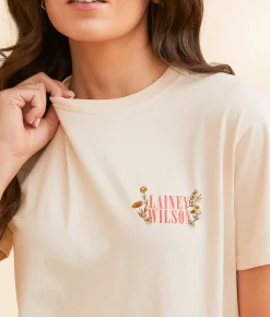 Tops | Life Clothing Lainey Wilson Heart Like A Truck T-Shirt Taupe