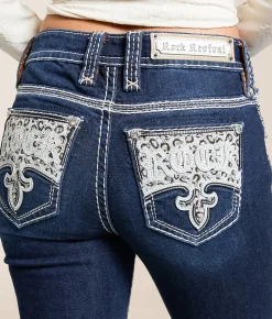 Jeans | Rock Revival Lainna Mid-Rise Skinny Stretch Jean Lainna MS203