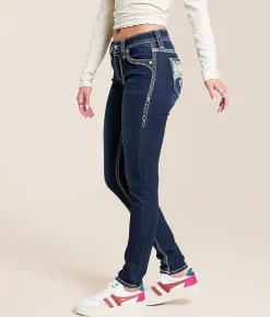 Jeans | Rock Revival Lainna Mid-Rise Skinny Stretch Jean Lainna MS203